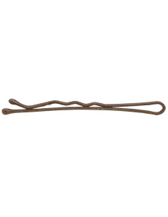 Hair clip, 5cm, brown 250gr