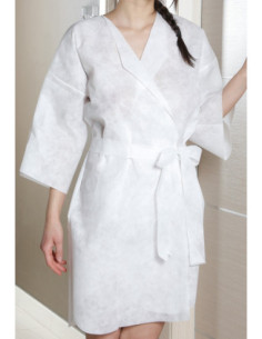 Kimono, disposable, white,...