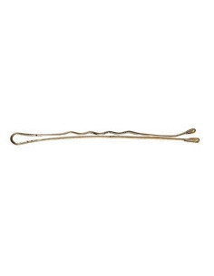 Hair clip, wavy, 5cm, gold....