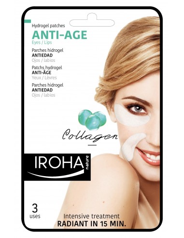 IROHA Divine Collection | Lip mask and eye area | Anti-aging | Collagen (for 3 uses) 3x2g