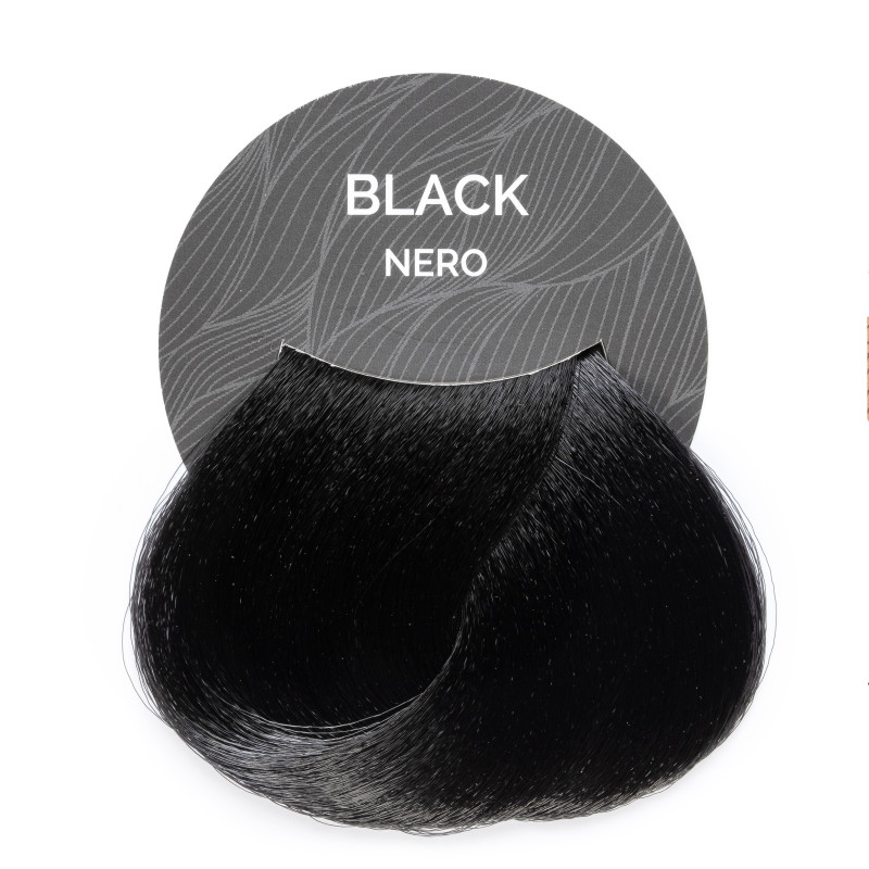 BIOCOMPLY COLOR Demi-permanenta  matu krāsa, melnā, 2x40g
