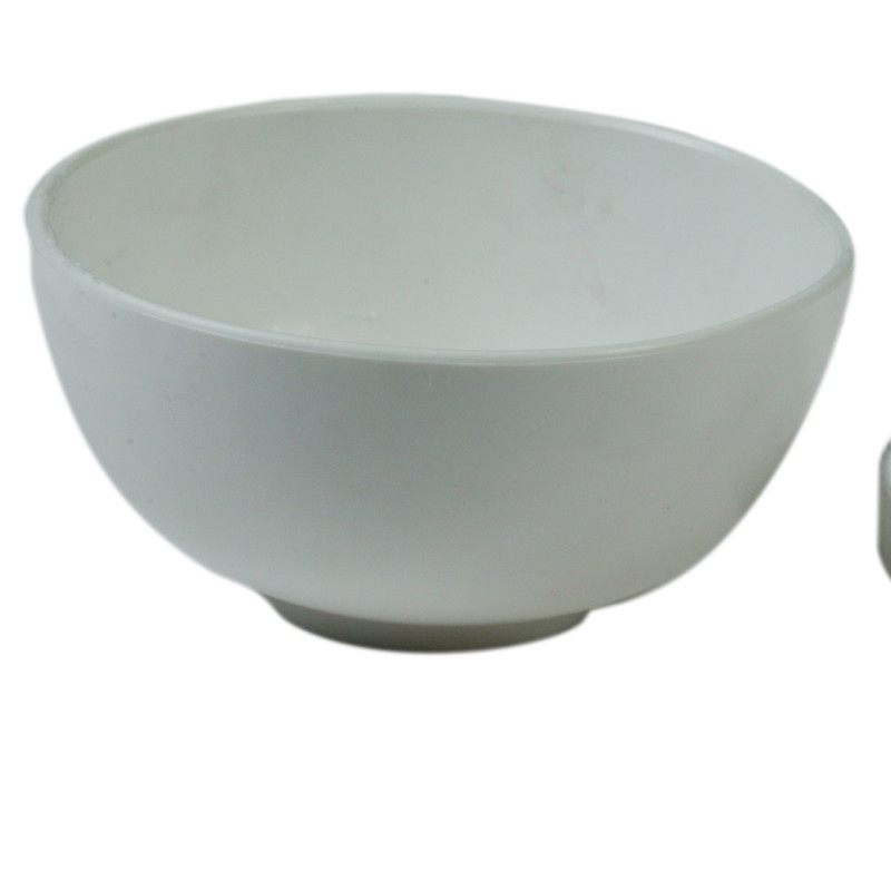 Bowl for procedures, elastic, white