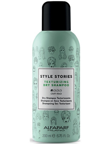 STYLE STORIES TEXTURIZING DRY SHAMPOO Sausais šampūns apjomam 200ml