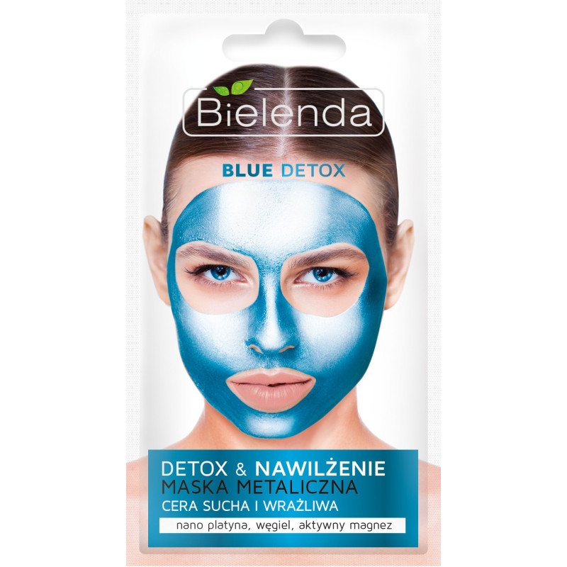 BLUE DETOX Maska sejai, detoksificē, sausai un jutīgai ādai 8g