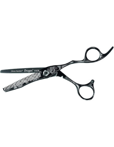 Thinning scissors Olivia Garden Dragon 6.0", 28 teeth