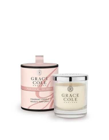 GRACE COLE Candle, Wild Fig and Pink Cedar