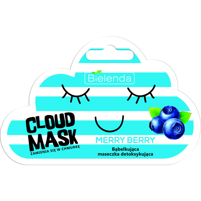 CLOUD MASK Face mask, detoxifying, bubble 6g