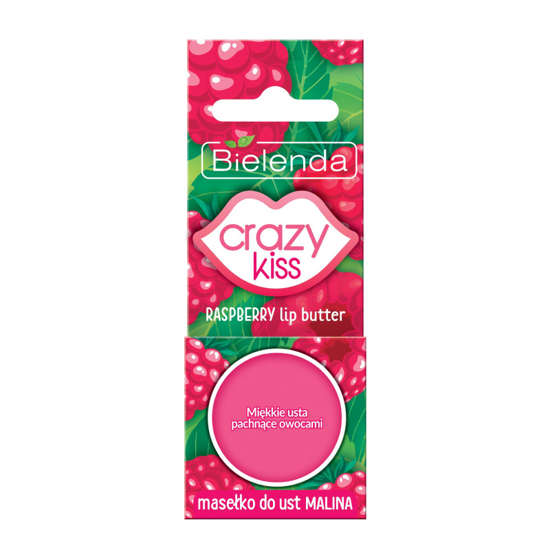 CRAZY KISS Lip butter, raspberry, nourishing 10g