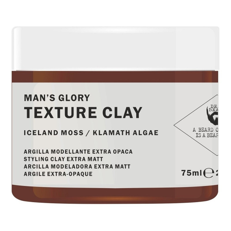DEAR BEARD Man'S Glory Matte, texturizing hair clay 75ml