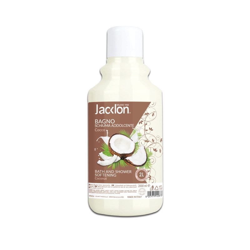 JACKLON Shower and bath gel, emollient, coconut, 2000ml