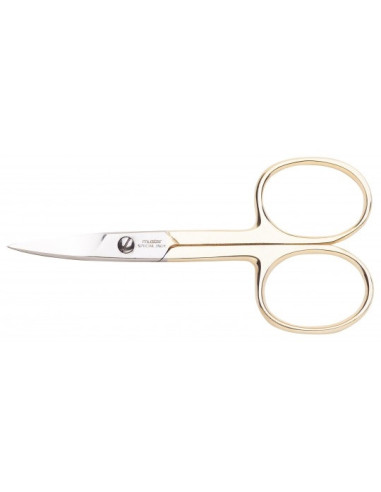Müster Special Nail scissors Inox 3 1/3”, Gold, curved