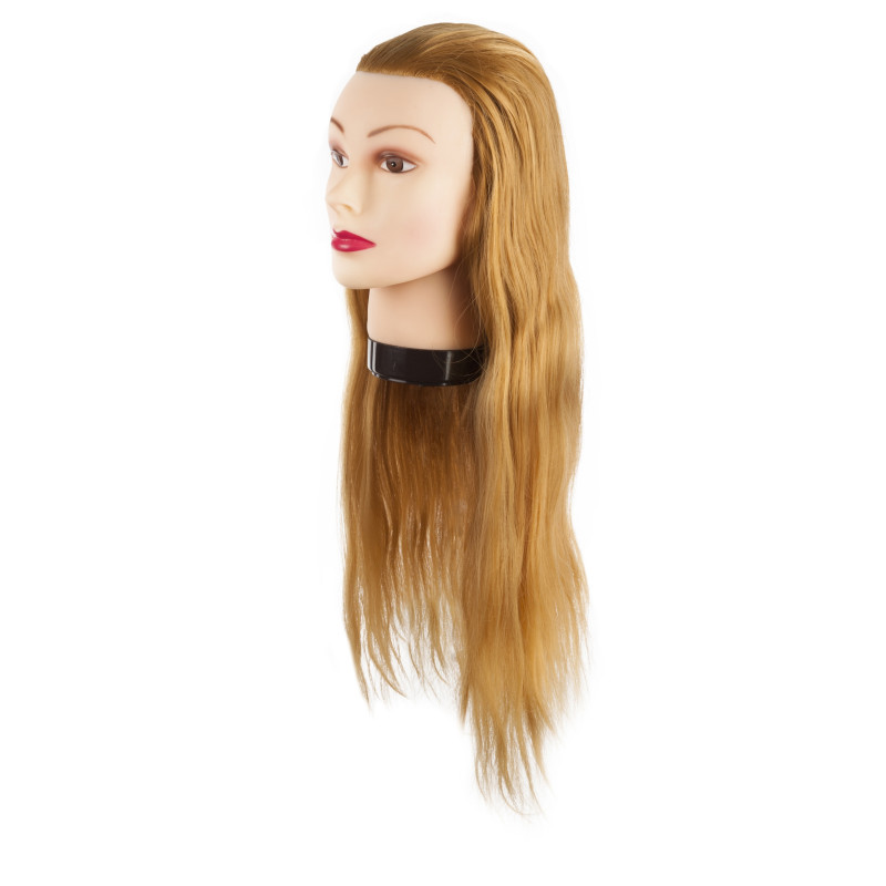 Manekena galva LEONA, 100% sintētiski mati, 55-60cm