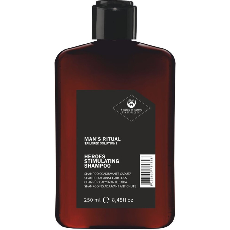 DEAR BEARD MAN`S RITUAL Šampūns pret matu izkrišanu, stimulējošs 250ml