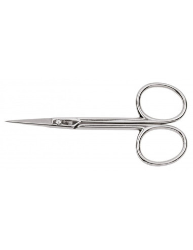 Scissors, cuticle, straight, stainless steel, 3.5"