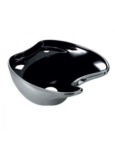 Black ceramic sink