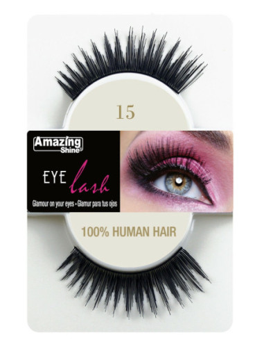 Eyelashes EL/15,(pair),100% natural hair,1pair.