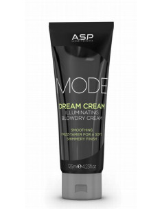 Dream Cream blow-drying...