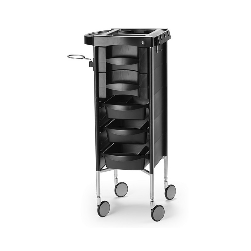 Hairdressing trolley Pico, with lockable drawers