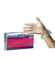 Disposable gloves...