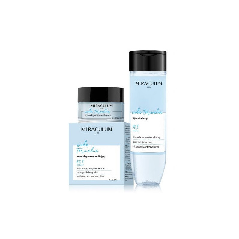 MIRACULUM Facial care kit: Scrub + Cream/Mask, with thermal water 150ml+50ml