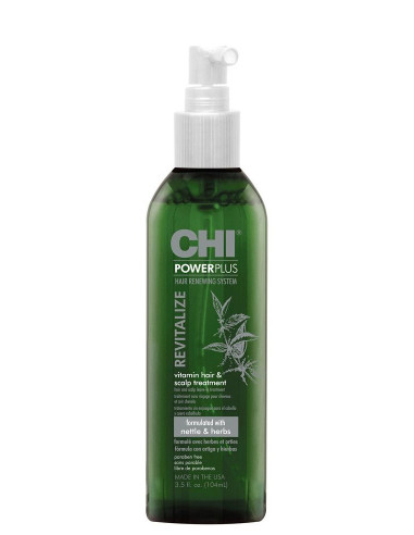CHI Power Plus - atjaunojošs, vitaminizēts matu un galvas ādas līdzeklis 104ml