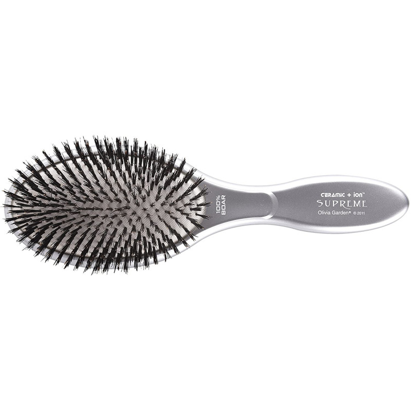 Olivia Garden Hairbrush Ceramic + Ion Supreme Boar matu suka