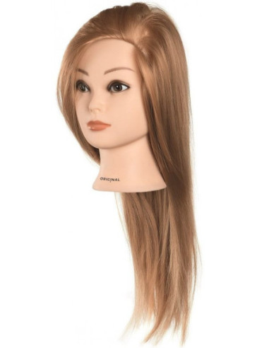 Manekena galva Anabelle, 100% sintētiski mati, 40cm