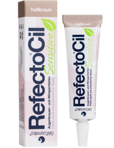 RefectoCil SENSI Eyebrow and eyelash color for sensitive skin, light brown, 15ml