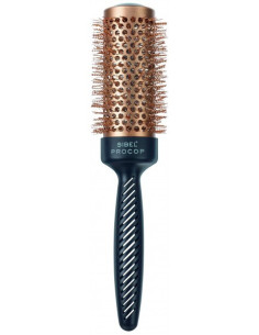 Hair brush with copper...