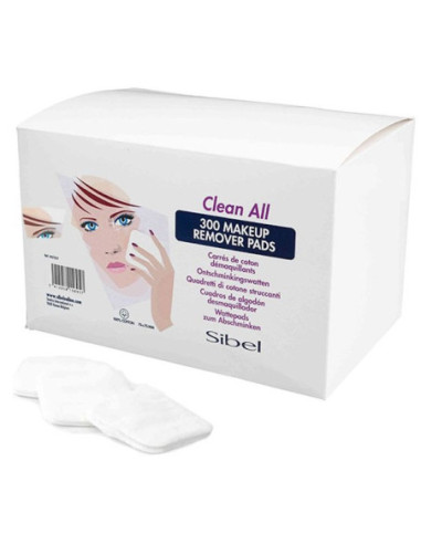 Cosmetic removal pads, cotton, 7.5x7.5 cm, 300 pcs.