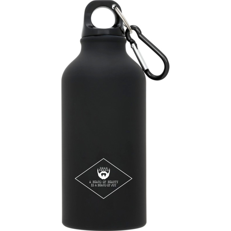 DEAR BEARD Water bottle, black matt 400ml