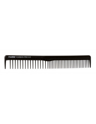 Barber's comb CARBON PRO 2.0, black