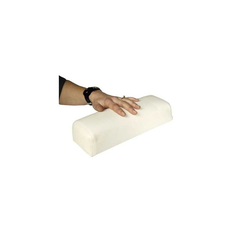 Manikīra spilvens- roku balsts, balts 30x9x7cm