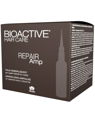 BIOACTIVE REPAIR Mineralizing ampoules for fragile, colored hair 10x10ml