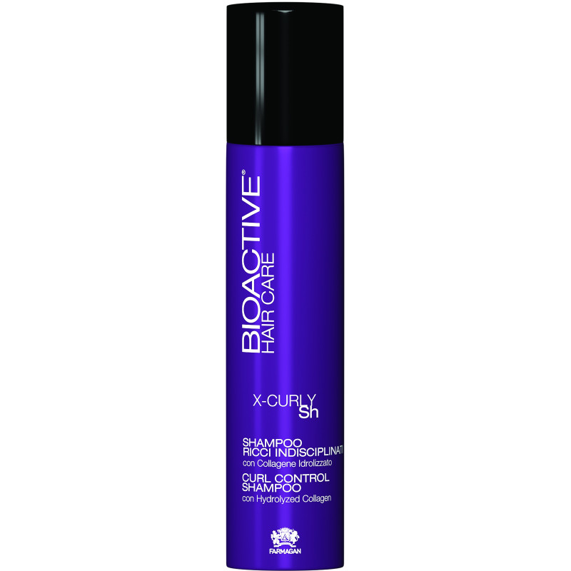 BIOACTIVE X-CURLY Šampūns lokainiem matiem, ar kolagēnu 250ml