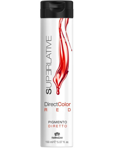 SUPERLATIVE DIRECT Pigments-gēls matu krāsošanai Red 150ml