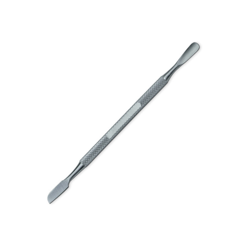 Double ended pusher/knife, stainless steel