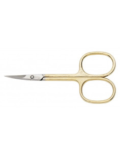 Cuticle scissors, gold...