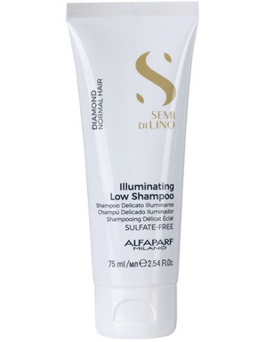 ILLUMINATING LOW SHAMPOO spīdumu piešķirošs šampūns normāliem matiem 75ml