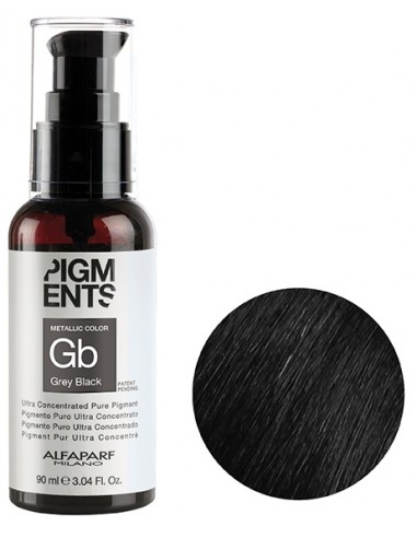 PIGMENTS GREY BLACK ultra koncentrēts matu krāsas pigments 8ml