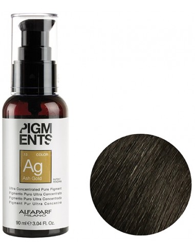 PIGMENTS .13 Ag (ASH GOLD) ultra koncentrēts matu krāsas pigments 8ml