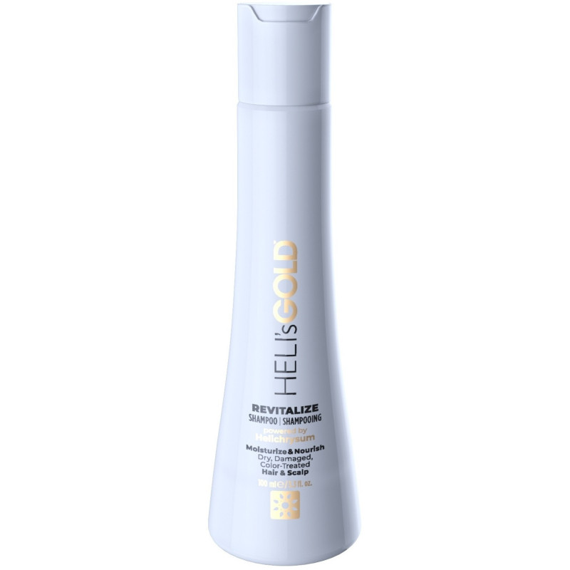 HELI'S GOLD Shampoo, regenerating, moisturizing, nourishing, for demaged/dry hair, 100ml.