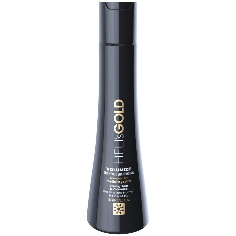 HELI'S GOLD Shampoo, voluminizing, strenghthening, for normal/thin hair 100ml.