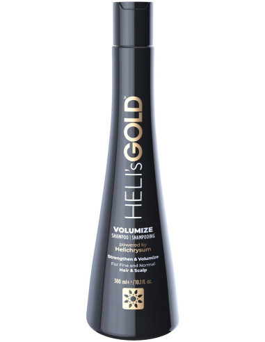 HELI'S GOLD Šampūns apjomam, spēcinošs, plāniem/normāliem matiem, 300ml