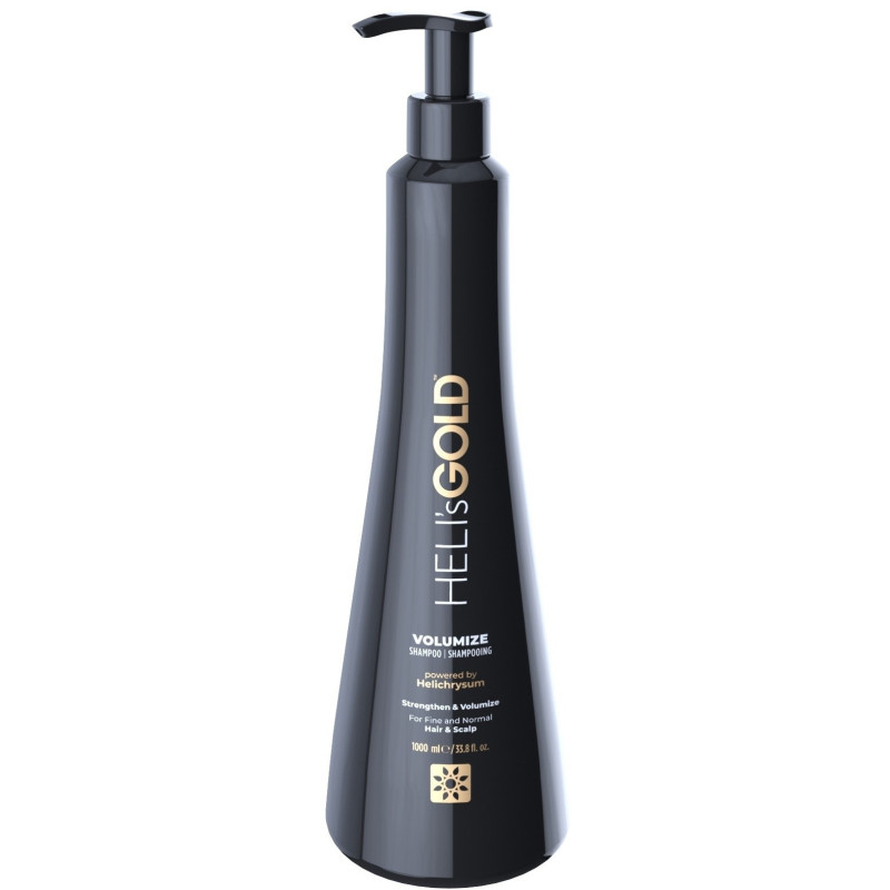 HELI'S GOLD Shampoo, voluminizing, strenghthening, for normal/thin hair 1000ml.