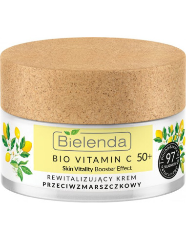 BIO VITAMIN C Face cream 50+ anti-wrinkle, revitalizing, day / night 50 ml