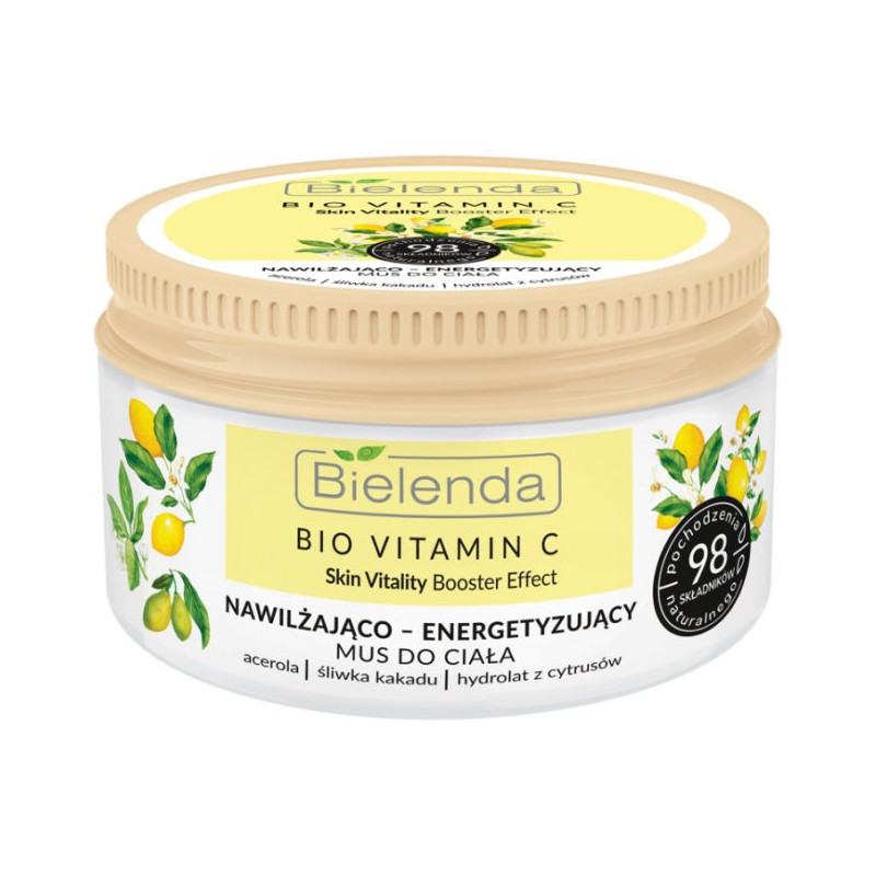 BIO VITAMIN C Body foam, moisturizing / energizing, acerola + fruit extract + vit C, E 250ml