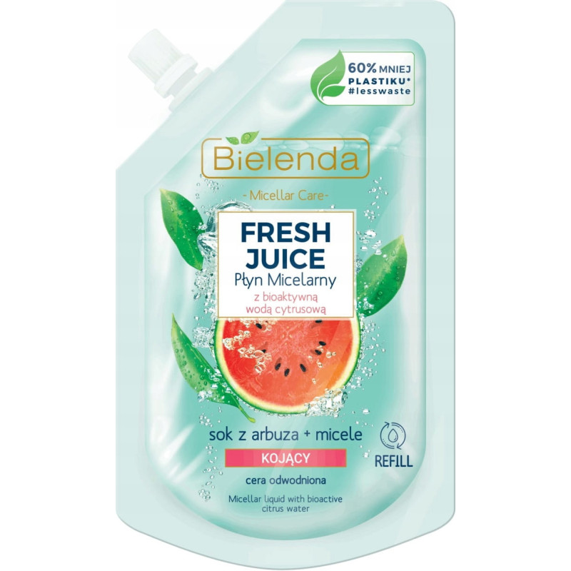 BIELENDA, FRESH JUICE Micellar Facial Liquid, Watermelon 45 ml