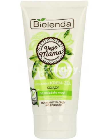 BIELENDA, VEGE MAMA Vegan Cream for swollen feet, soothing 125ml