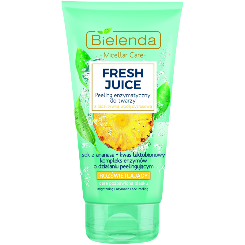FRESH JUICE face peeling, with enzymes, for skin glow, with pineapple extract 150g.